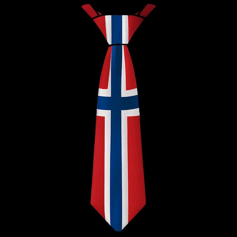 Norway Tie – Flaggendesign