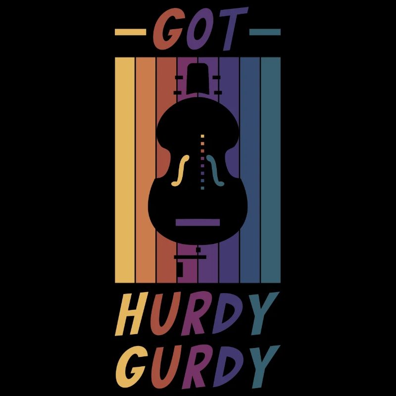 Hurdy Gurdy Witzig Mittelalter Geschenk