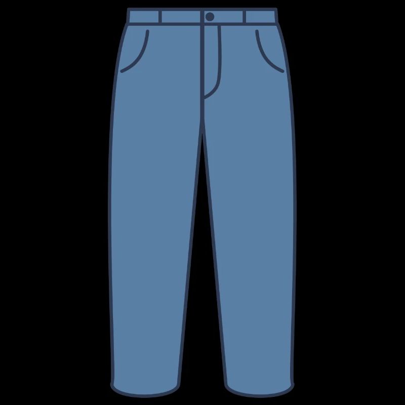 Jeans Pantalon bleu