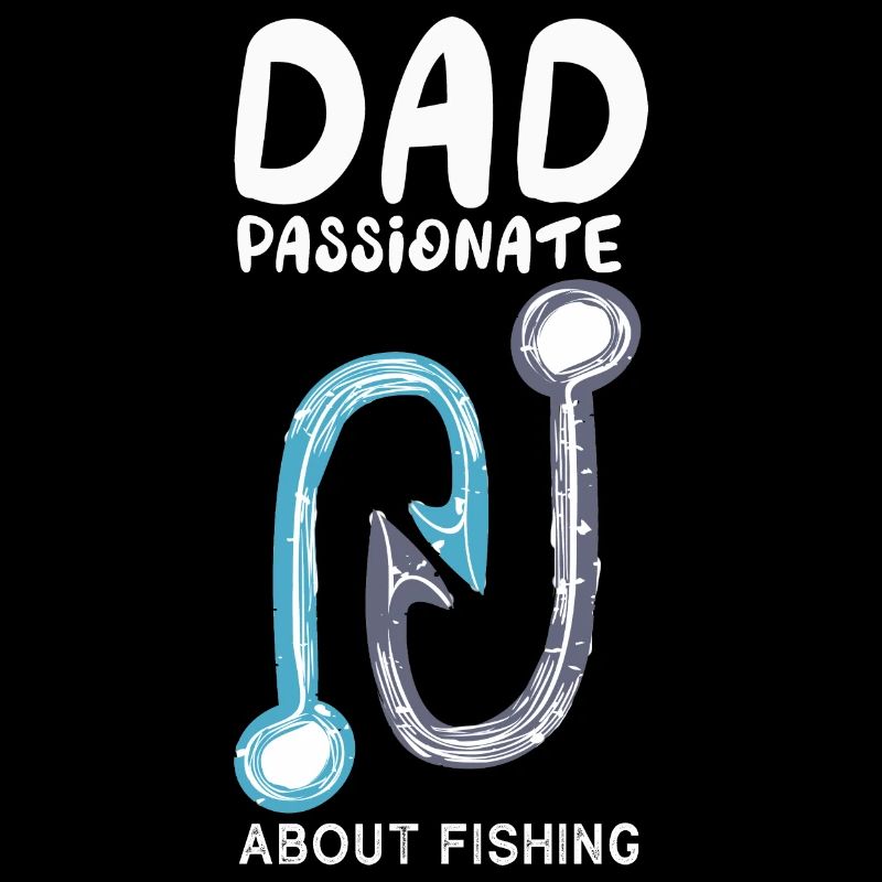 Papa passionné par le plan de retraite de pêche S
