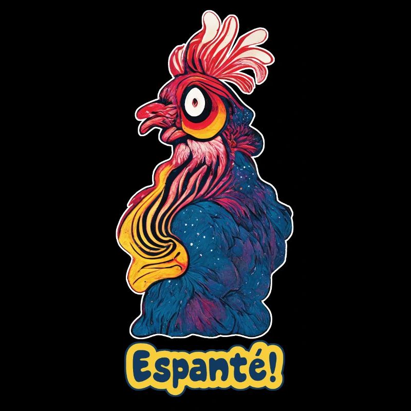 Coq espanté