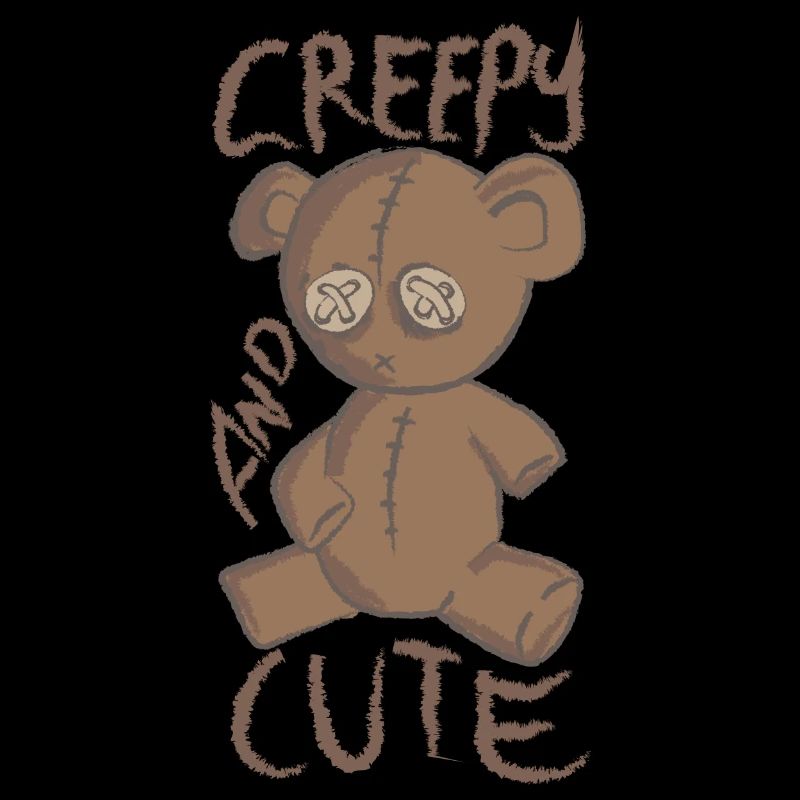 Halloween Unheimlich und süß Teddybär