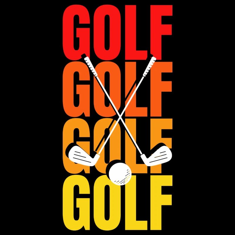 Golf Art : Vibration du club de golf