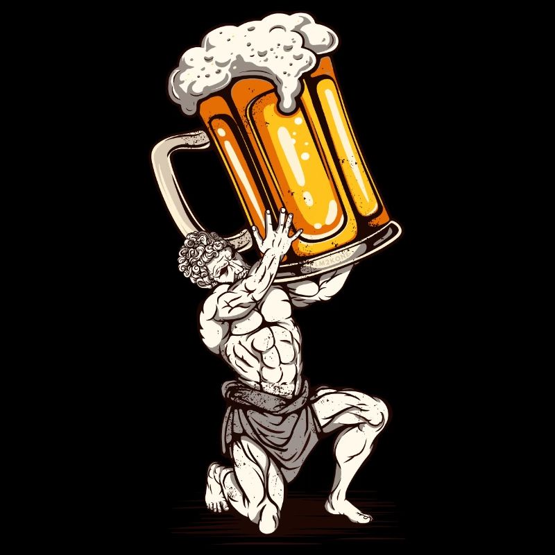 Statue bière