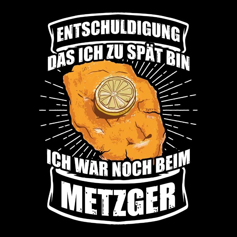 Schnitzel Ich war noch beim Metzger