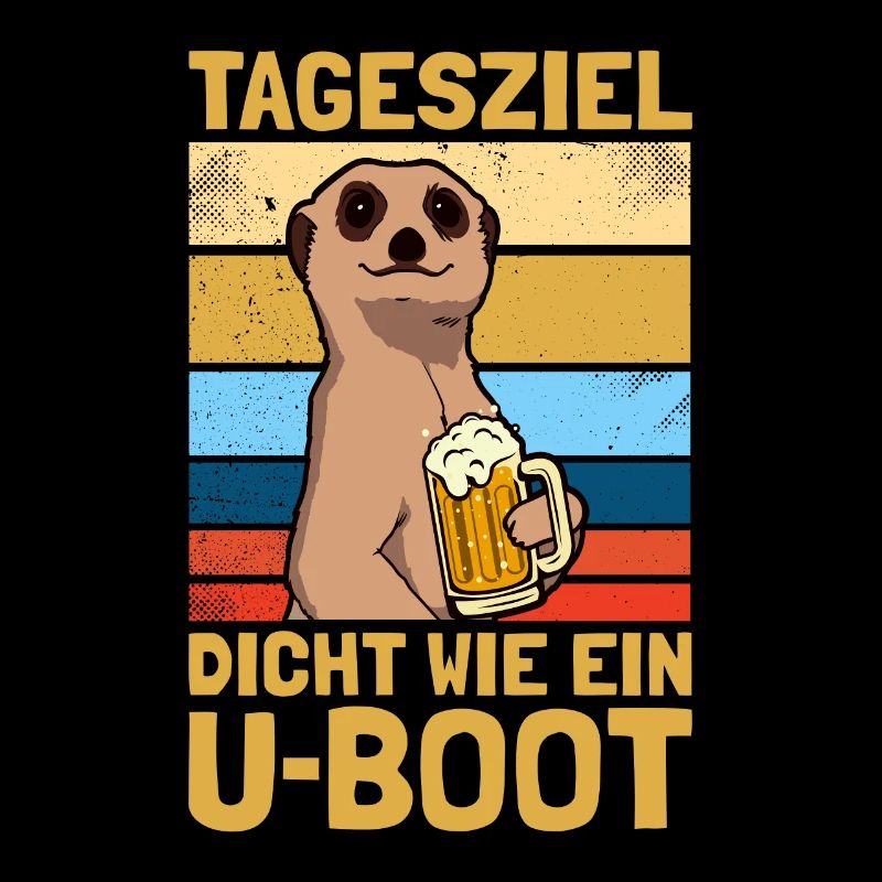 Wie ein U-Boot Bier Biertrinker Bierliebhaber