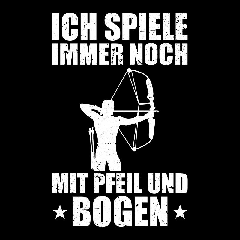 Mit Pfeil und Bogen Bogenschießen Bogenschütze