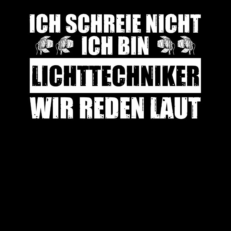 Reden laut Lichttechniker Light-Crew Lichttechnik