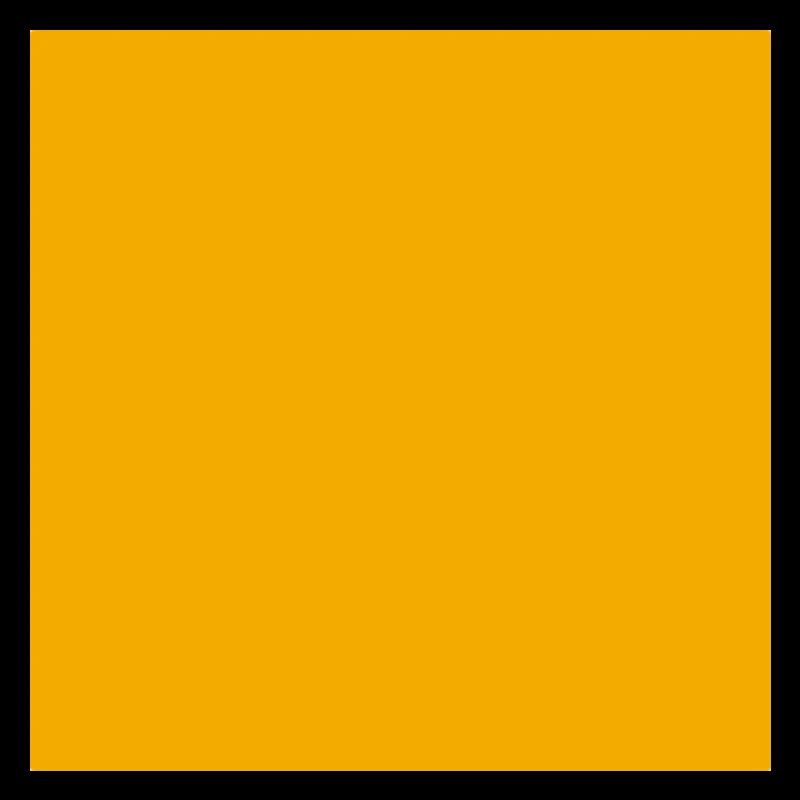 Minimal Orange Square Design
