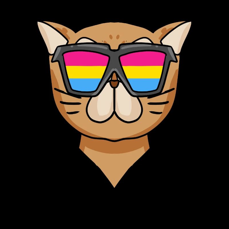 Cat RainbowwPansexual Persian Cat