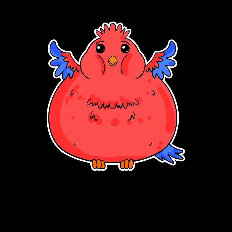 Fat Funny Parrot Dick