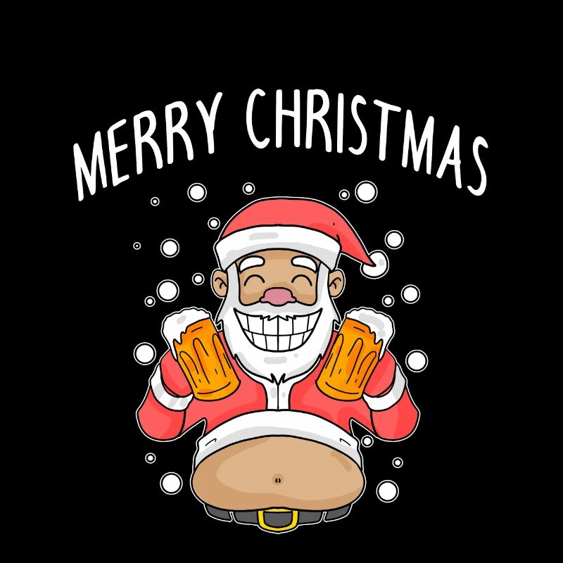 Weihnachtsmann Weihnachten Bier