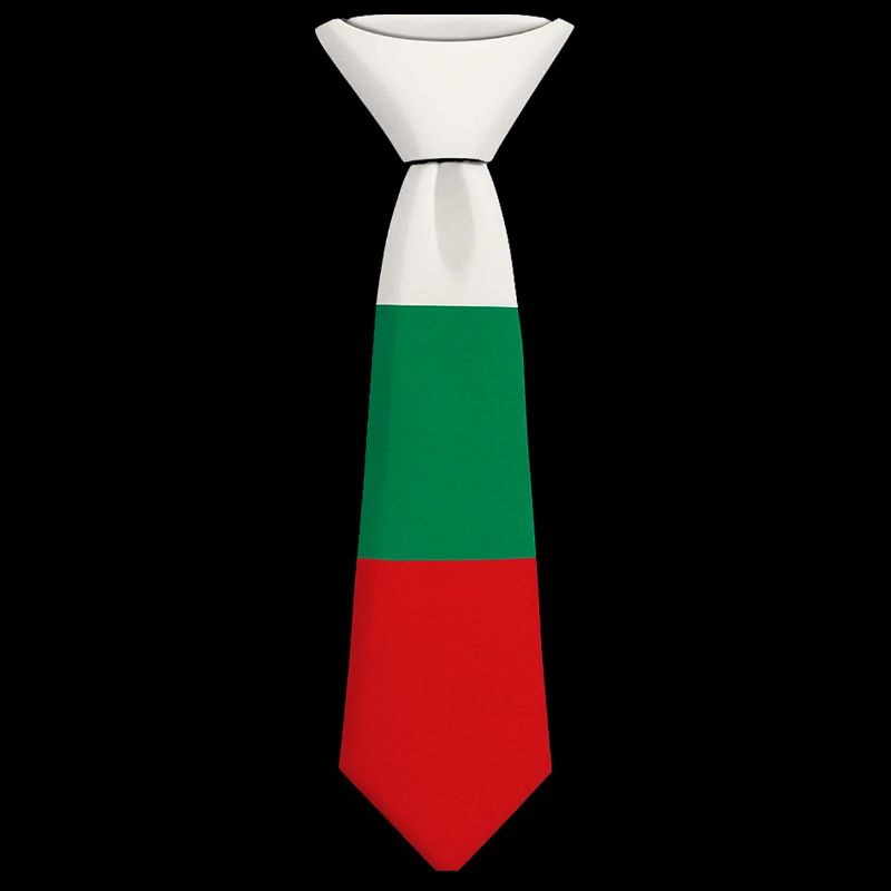 Cravate Bulgarie – Conception du drapeau