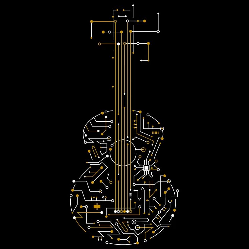 Guitare réseau électrique 2