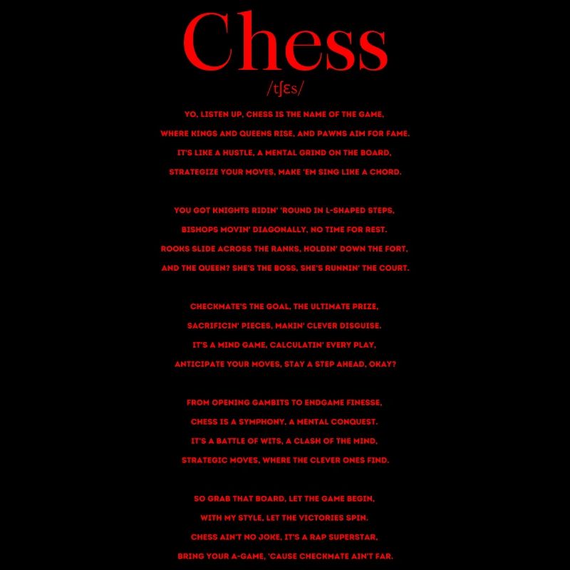 Définition des échecs Rap