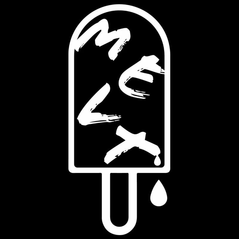 Ice cream- White/ is melting