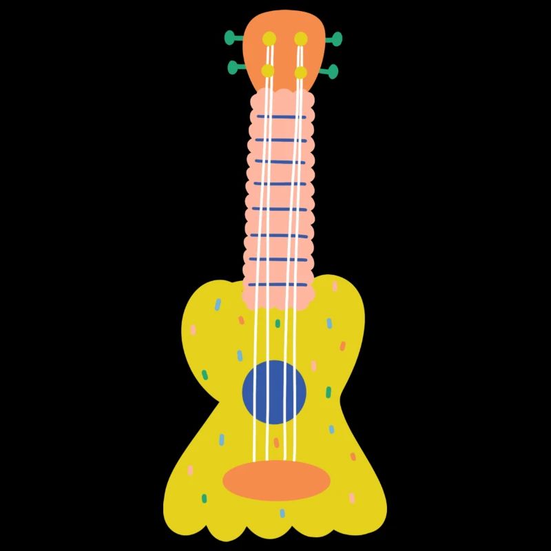 Guitare jaune