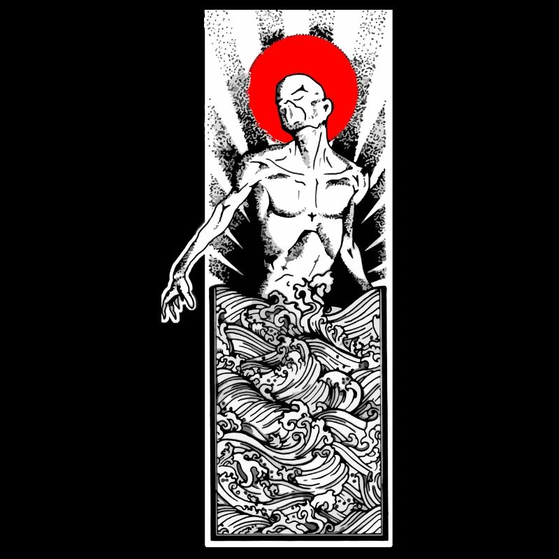 018 Calm Storm A Sticker