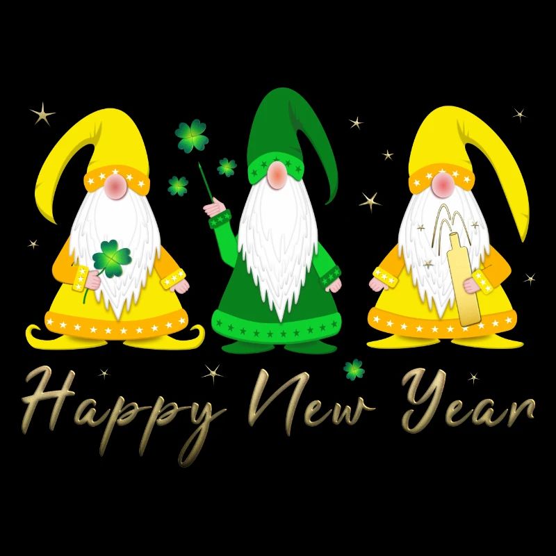 Bonne année gnome imp