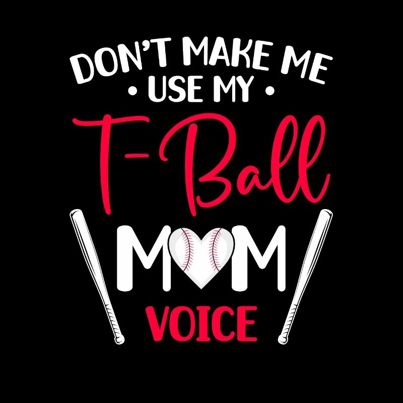 Teeball Tee Ball Tball Maman