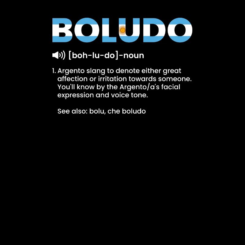 Boludo definition, argentinian argentina
