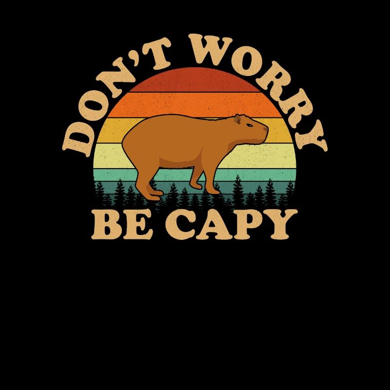 ne vous inquiétez pas être capy, capybara