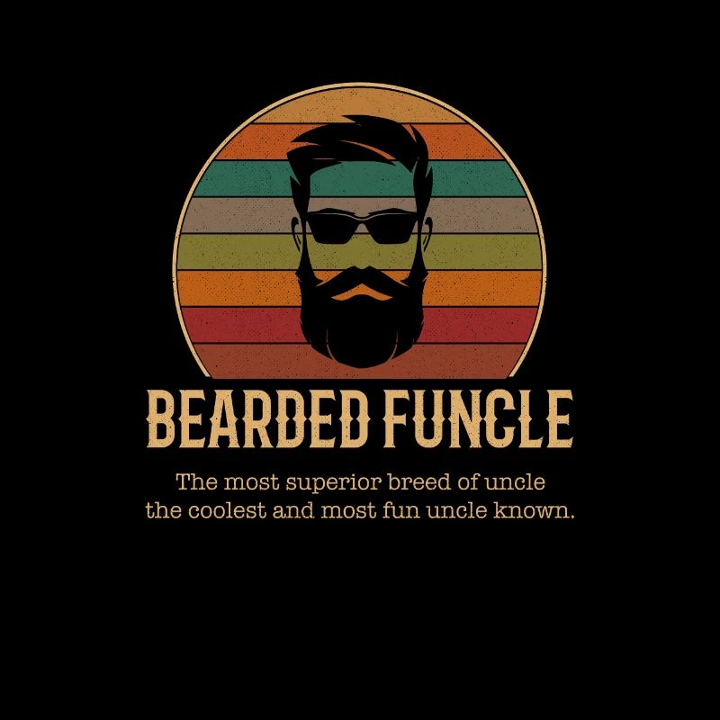 bearded funcle, funcle