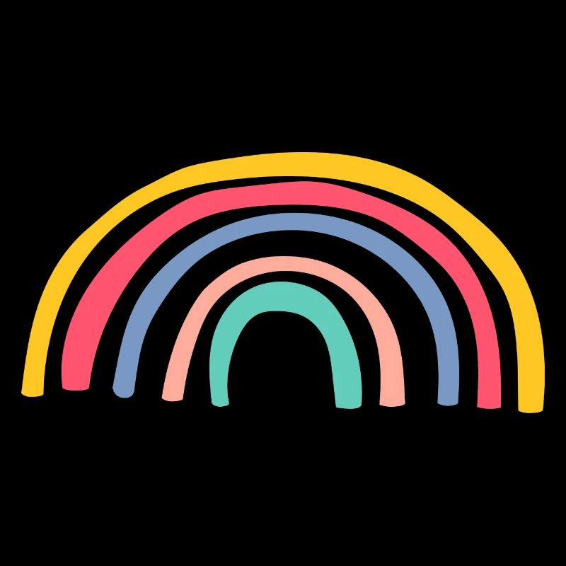 regenbogen boho geschenkidee