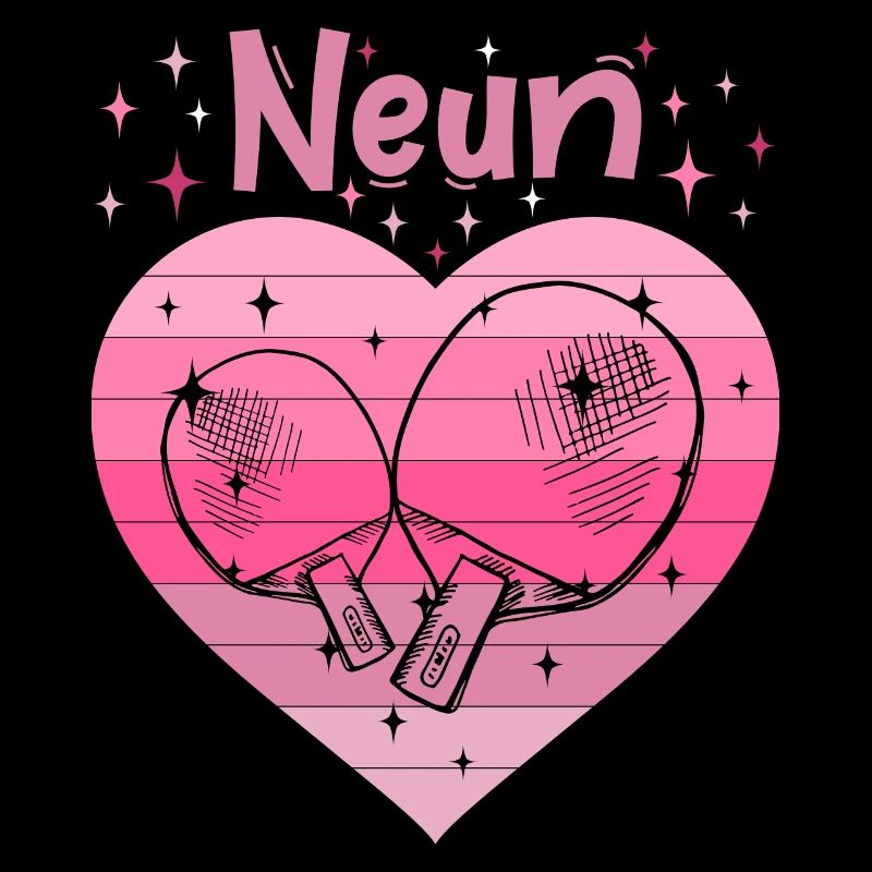Tischtennis Mädchen 9. Geburtstag