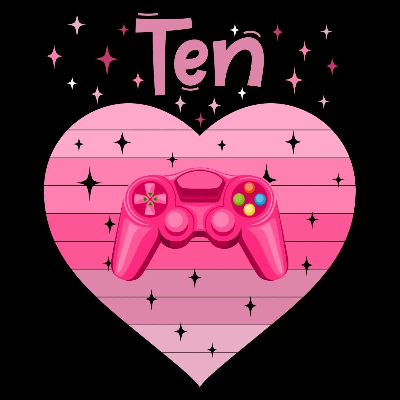 Mädchen Tochter 10. Geburstag Gaming Controller