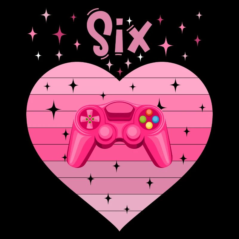 Mädchen Tochter 6. Geburstag Gaming Controller