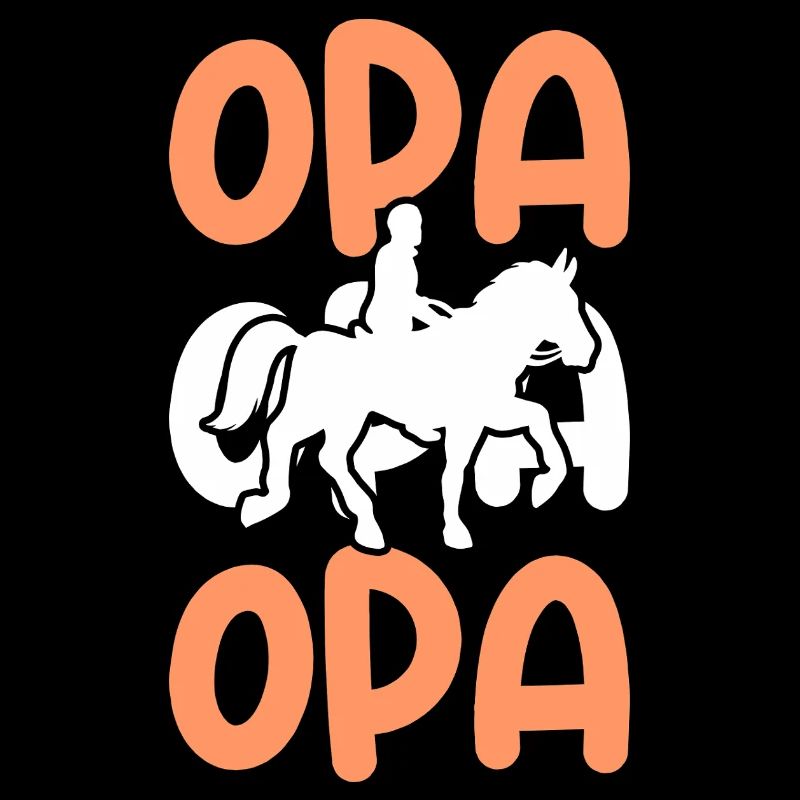 Monter à cheval grand-père