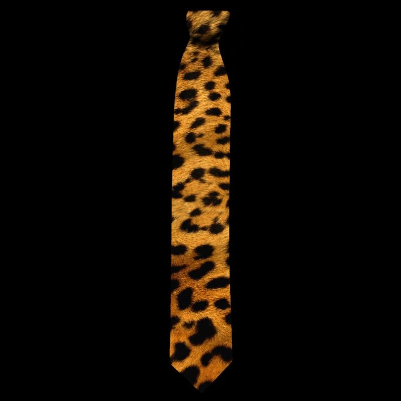 Tie Leopard fur