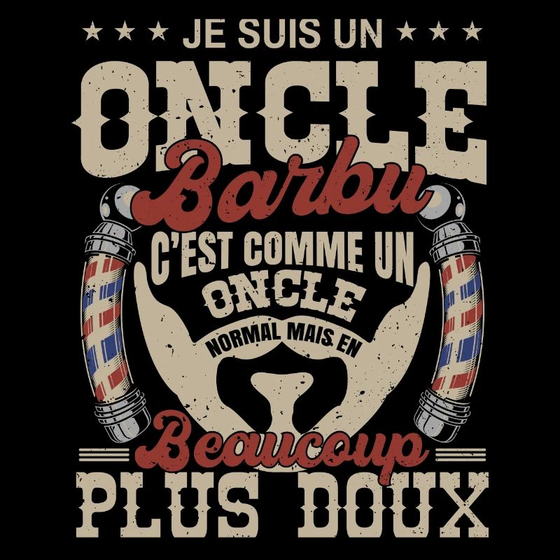 Je suis un oncle barbu normal fans barbe