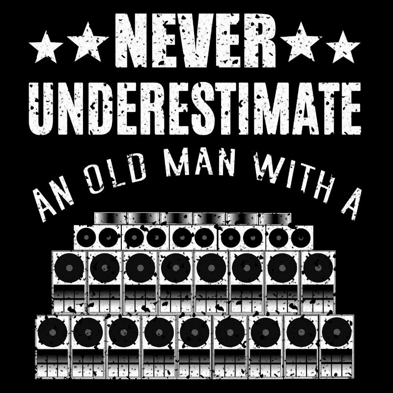 Alter Mann Mit Soundsystem