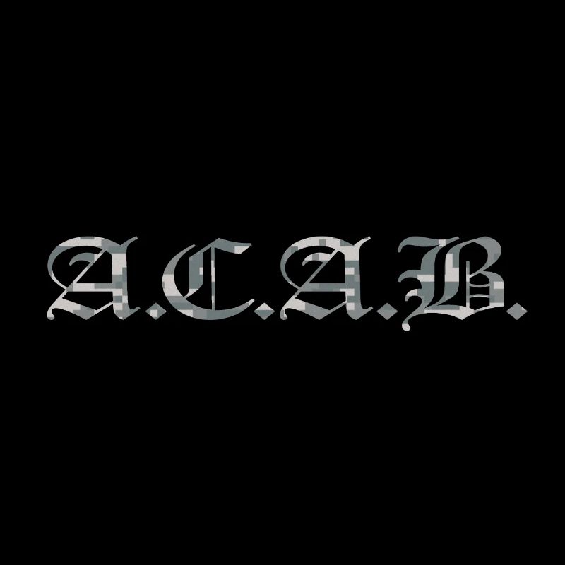 ACAB digital camouflage