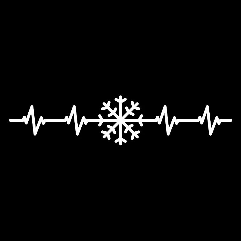 Heartbeat - flocon de neige - hiver
