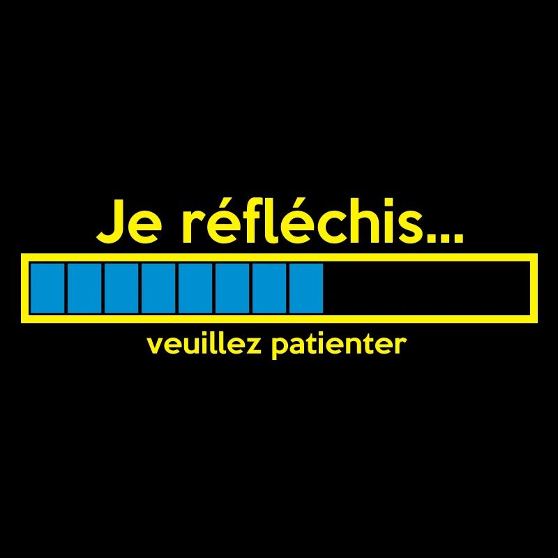 je réfléchis