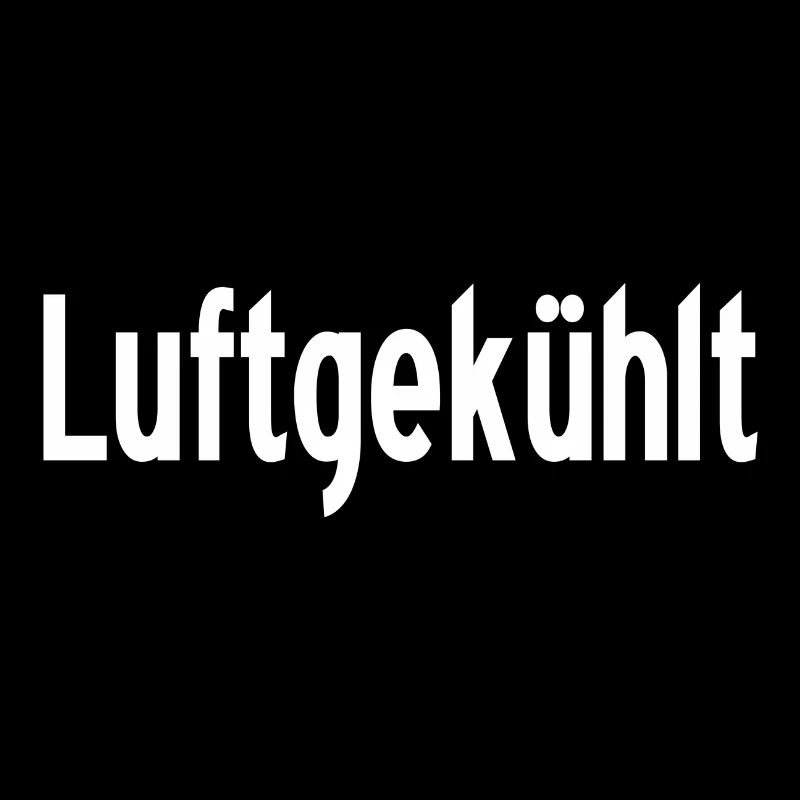 Luftgekühlt - German Word