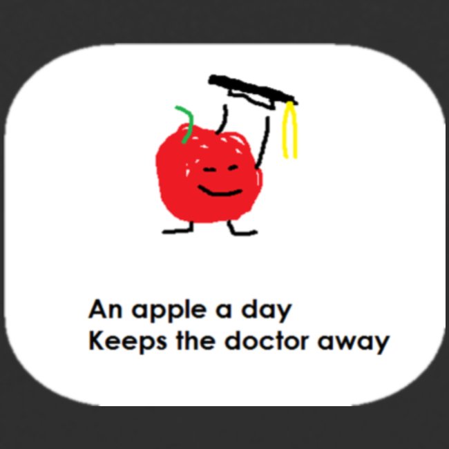 an apple keep the doctor away