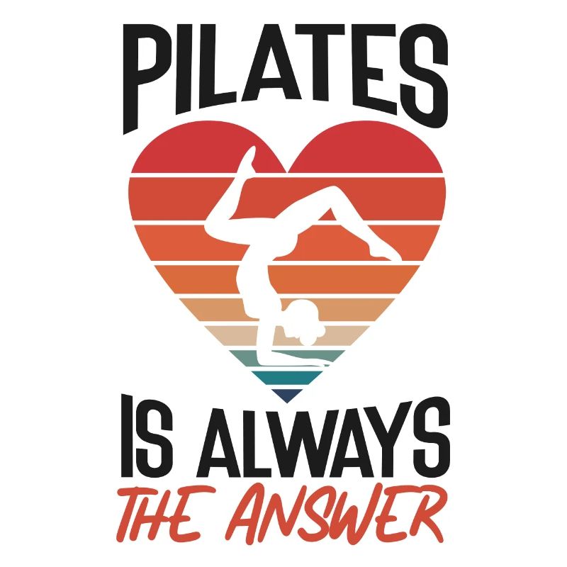 Pilates Instructor Teacher Retro