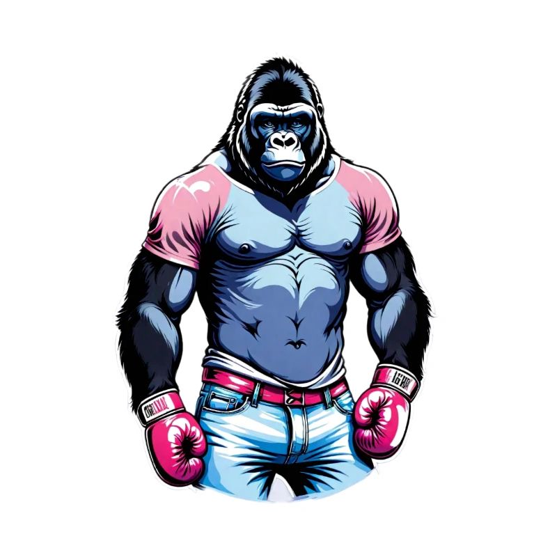 Boxe Boxeur Gorille