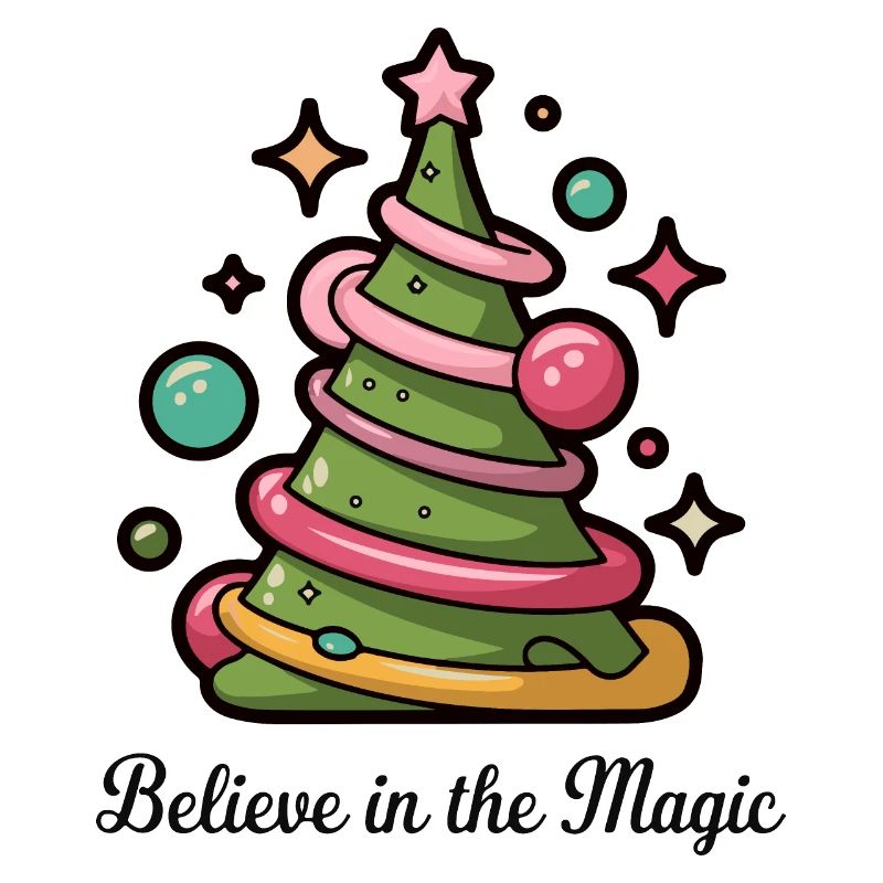 Glauben Sie an den magischen Weihnachtsbaum