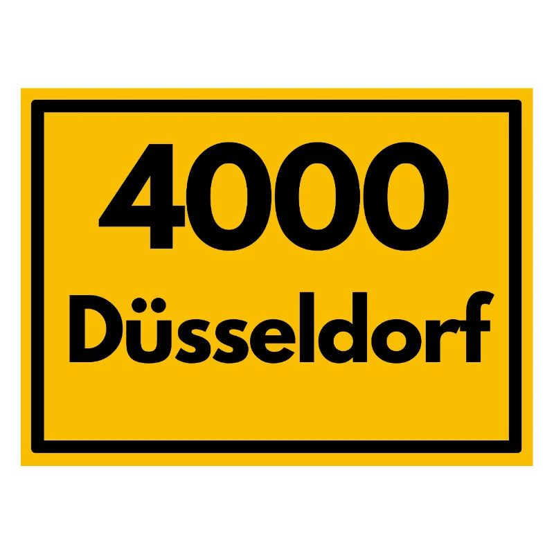 OLD POSTCODE POSTCODE RETRO 4000 DÜSSELDORF - OLD