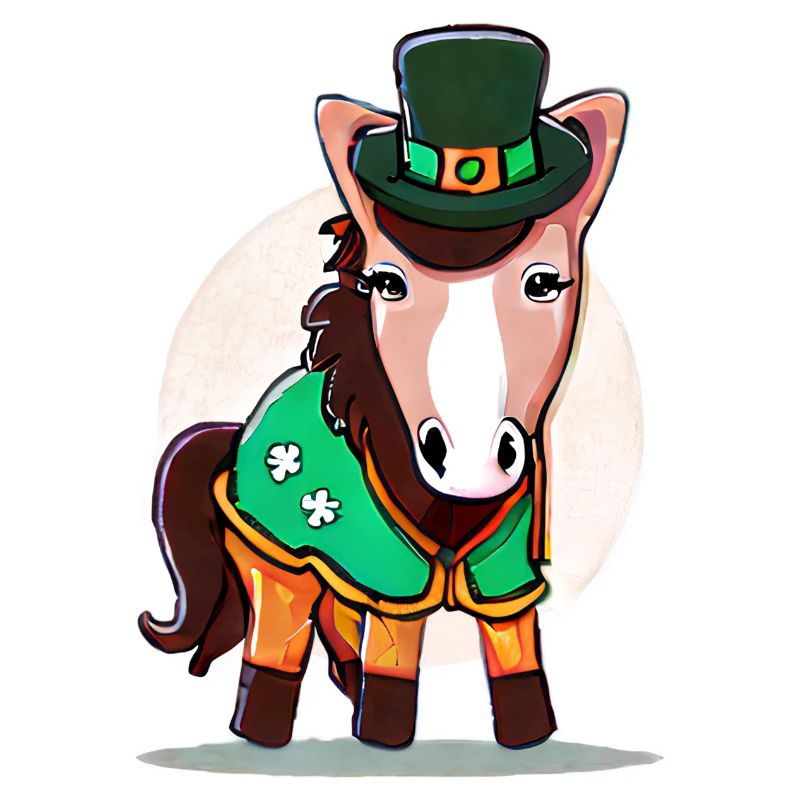 Cheval de la Saint-Patrick