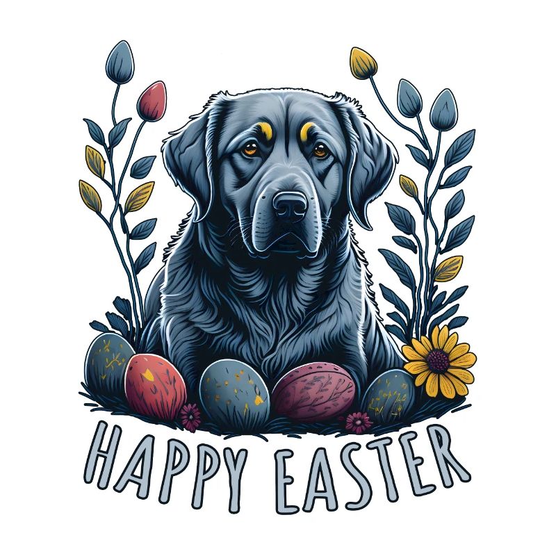 Beautiful beagle dog easter spring beagle