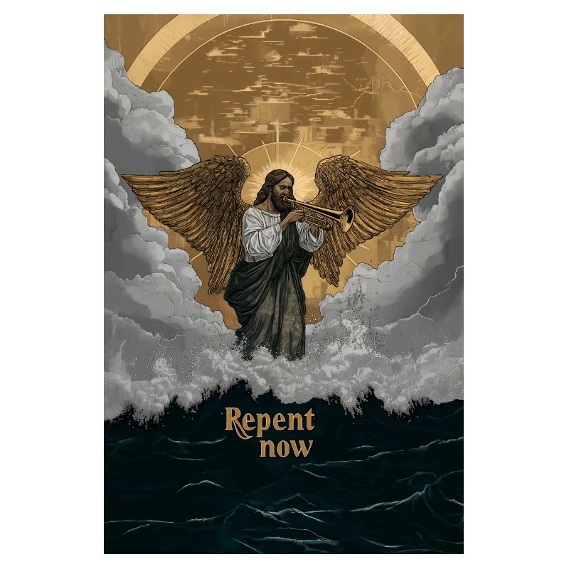 Repentez-vous maintenant Ange chrétien de l’Apocalypse