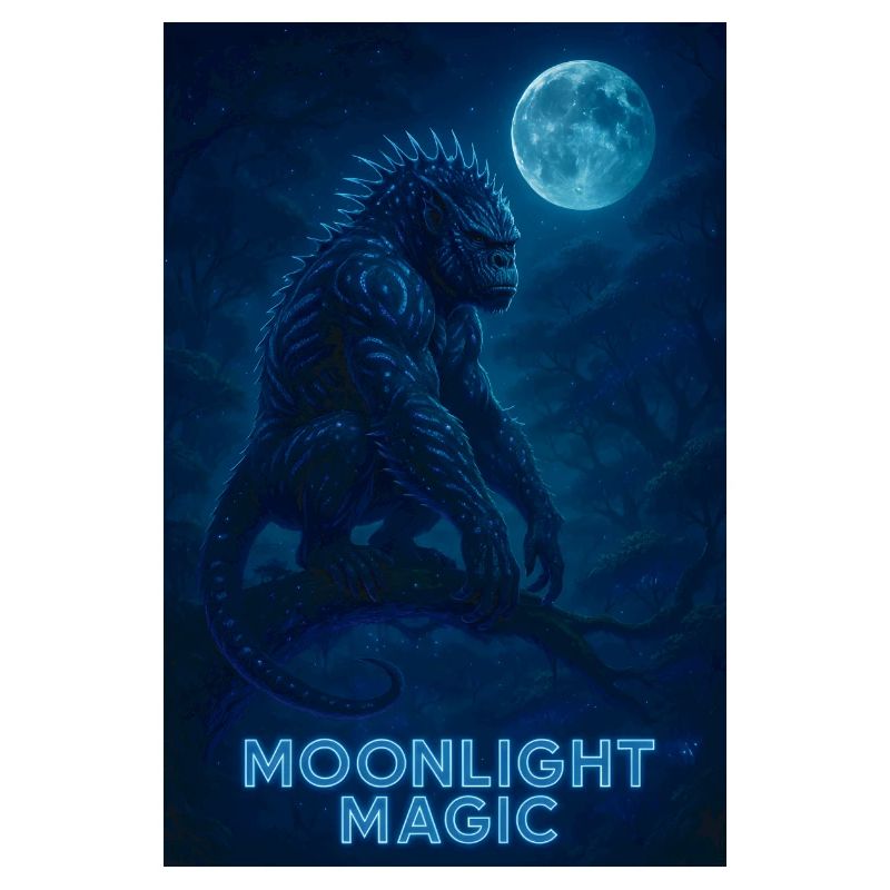 Moonlight Magic – Magisches Alien-Wesen im Dschung