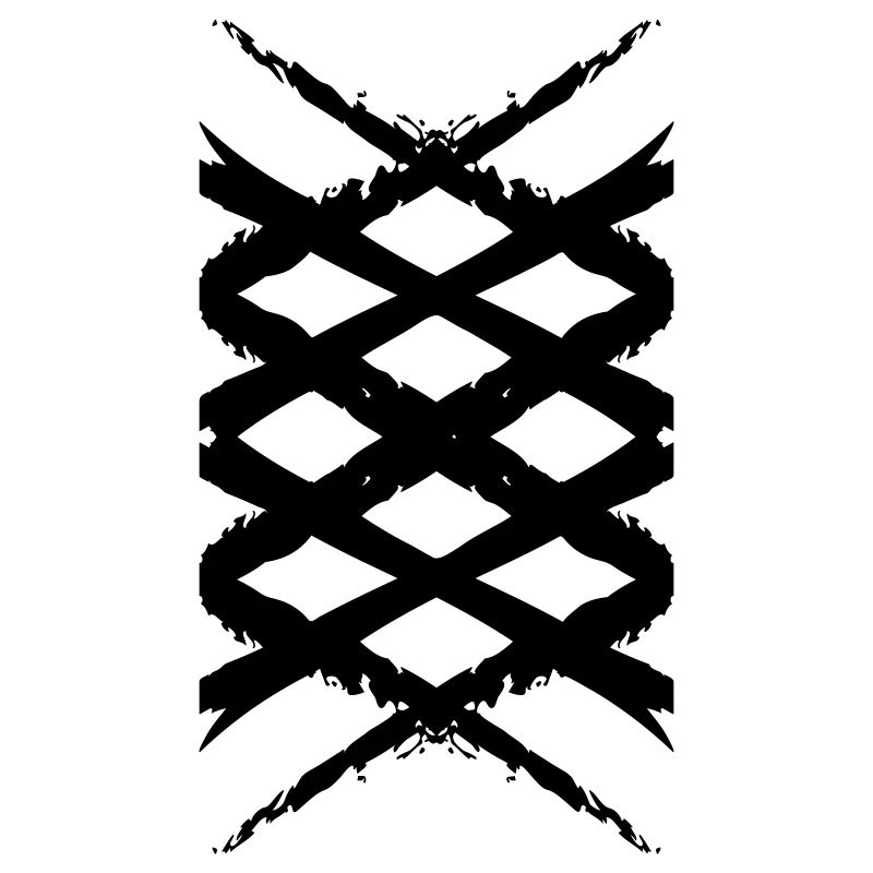 Diamonds Art Cross Pattern | Graphique vectoriel