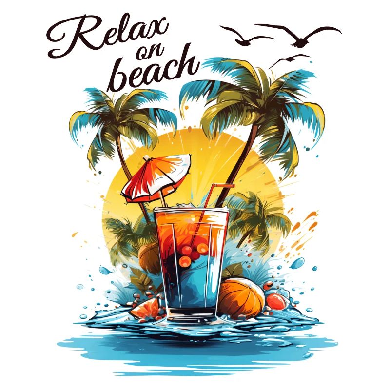 Cocktail d’été Vacances à la plage